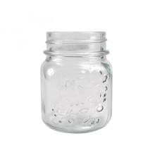 Cylinder Wide mouth glass canning mason jars
