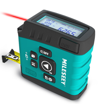 MiLESEEY DT20 3-in-1 Digital Laser Measure Tape Power Tape Laser Distance Meter 131ft Laser Measurer Gauge Laser Range Finder
