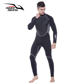 Keep Diving New 3mm Neoprene Wetsuit One Piece And Close Body Diving Suit For Men Scuba Dive Surf Snorkeling Spearfishing