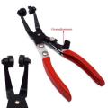 Automobile Clamp Pliers Set Coolant Anti-rust Swivel Jaw Locking Repairing Tool Collar Clip Car Repair Hand Tool Clamping Pliers