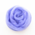 50/100g/ Purple Color Series Wool Fibre Flower Animal Wool Felting Handmade Spinning DIY Craft Materials Tool Felt Felting Wool