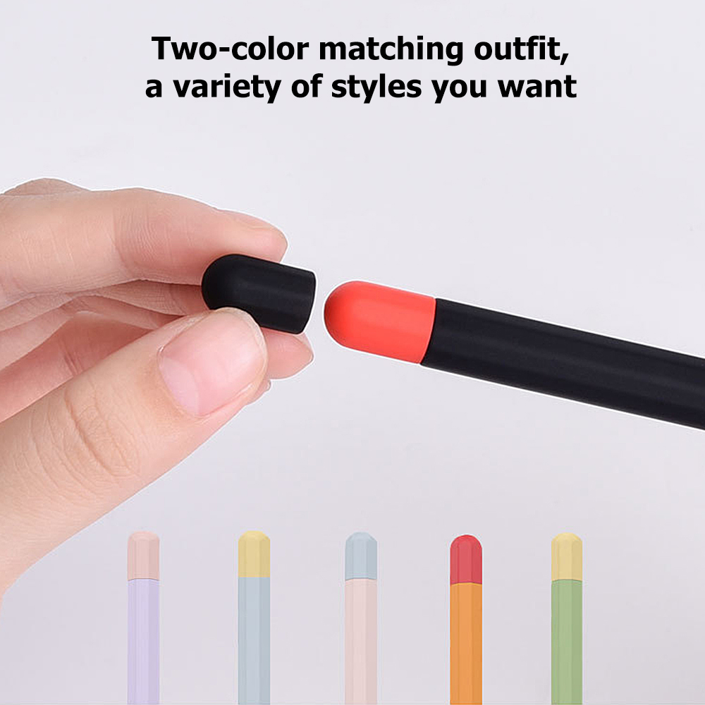 For Apple Pencil 2 Case For iPad Screen Touch Pencil Case Tablet Touch Stylus Pen Protective Cover Pouch Portable Silicone Case