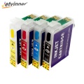 Jetvinner T1291 - T1294 Refillable Cartridges For Epson Stylus SX230 SX235W SX420W SX425W SX430W SX438W Printers With ARC Chips