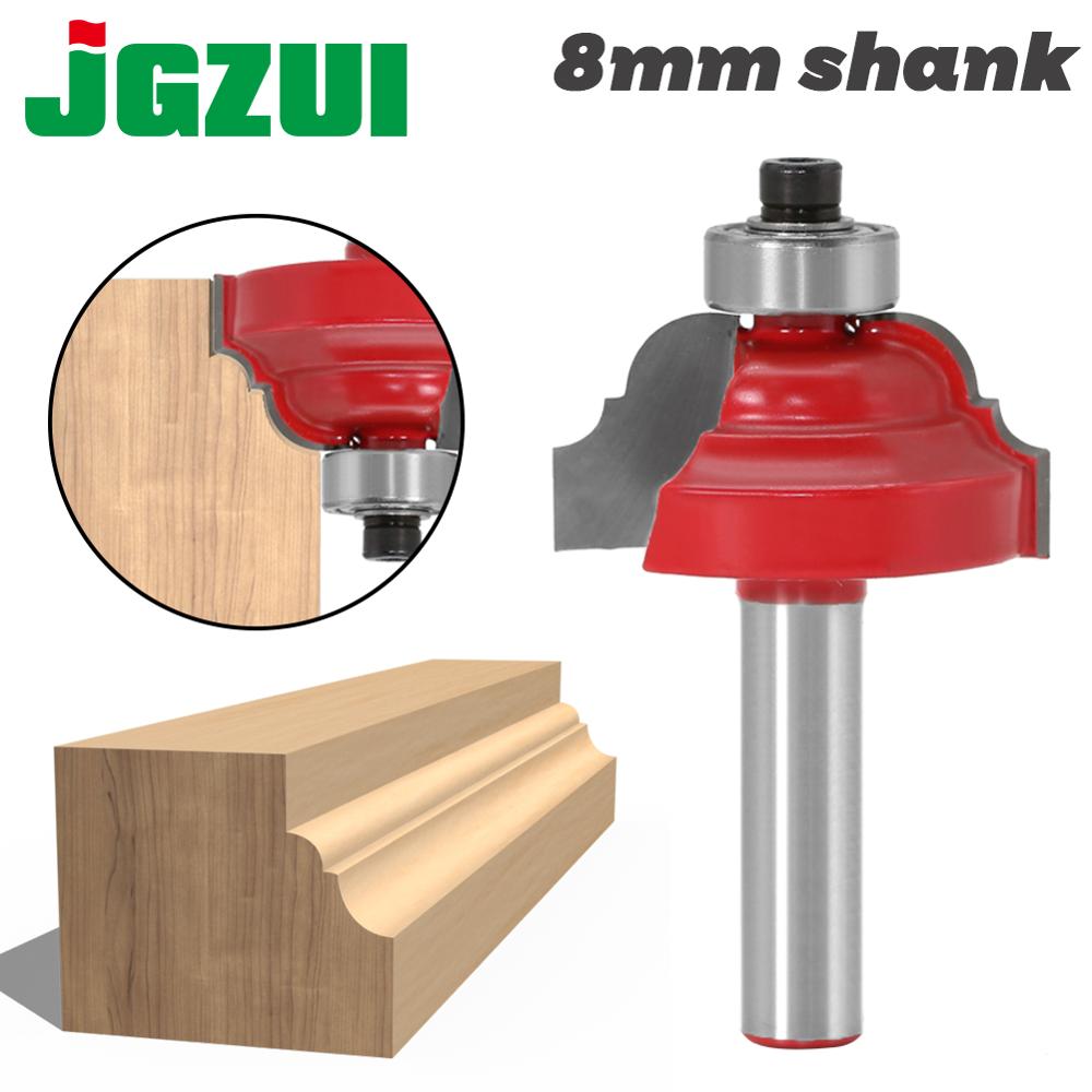 1pc High Quality Double Roman Ogee Edging Router Bit - Large - 8mm shank Dovetail Router Bit Cutter wood working