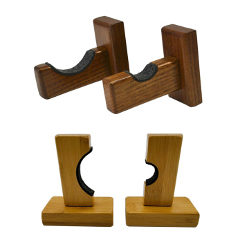 2pcs Wooden Baseball Bat Display Holder Rack Portable Wall Mount Stand baseball for match Baseballs & Softballs