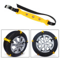 10 pcs Car Snow Chains Anti-skid Chains Tire Wheel Tyre Chain Anti Skid Universal Outdoor Off Road Winter 145-295mm Spikes