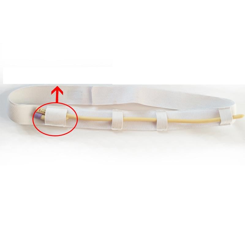 Elastic Catheter Fixation Device Belt for Abdominal Dialysis Patient Drainage Tube Belt Max. Stretch Length 150cm