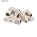 Pneumatic oil Pipe Fitting 4 6 8 10 12 14 16mm Pipe OD Elbow 90 Degrees Brass Compression Tube Pipe Fittings Connector