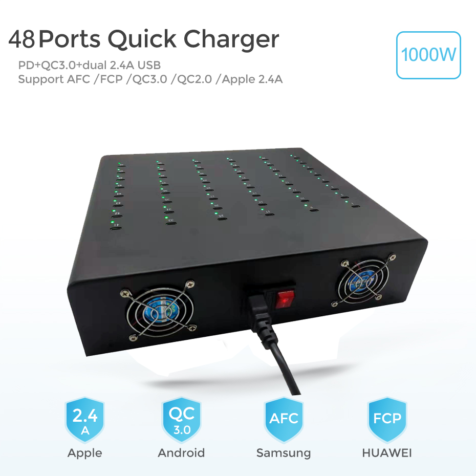 48 PORTS QUICK CHARGER 1000W