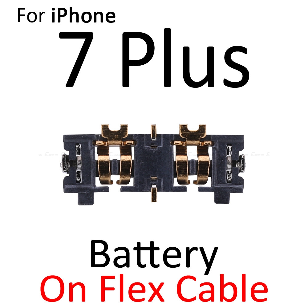 2pcs Battery FPC Connector For iPhone 7 8 Plus XR X XS Max On Mainboard Flex Cable