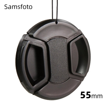 55mm Snap-On Lens Cap for Nikon D3400 D3500 D5600 AF-P 18-55mm for Sony A7 A7 II A7 III FE 28-70mm Lens Kit