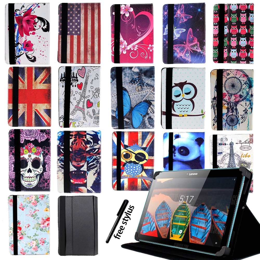 Universal Case for Lenovo Smart Tab M8/ M8 LTE /M10/M10 LTE/P10 /P10 LTE/Tab M10/Tab P10 Ulra-thin Leather Tablet Cover Case