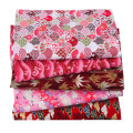 20x25cm Japanese Printed Cotton Fabric Bundle For Sewing Dolls &Bags, Quilting material DIY Patchwork Needlework