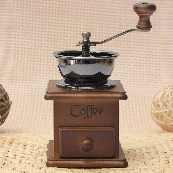 Coffee Grinder Machine Moledor Grinding Machine Coffee Mill Manual Molinillo De Cafe Antique Hand Coffee Bean Grinder