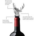 Stainless Steel Creative Deer Stag Head Wine Pourer Bottle with Wine Bar Stoppers Tools Box 4Colors Unique Wine Aerators U7M8