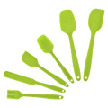 6Pcs Silicone Kitchen Cooking Tool Set Non-Stick Thermostable Scraper Large Spoon Oil Brush Cake Knife Kit for Baking Cookware