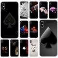 Hot Poker dice chips Soft Silicone Case for Apple iPhone 11 Pro XS MAX X XR 7 8 Plus 6 6s Plus 5 5S SE Fashion Cover
