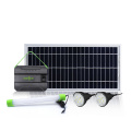 Solarun outdoor charger function solar energy home power systems AC/DC generator with 3 light and fan