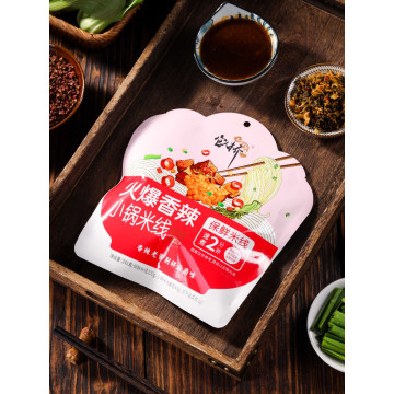 Yunnan Spicy Rice Noodles with Tangy Chili Base