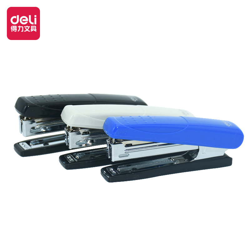 Deli stapler 10 metal base durable stapler stationery office accessories