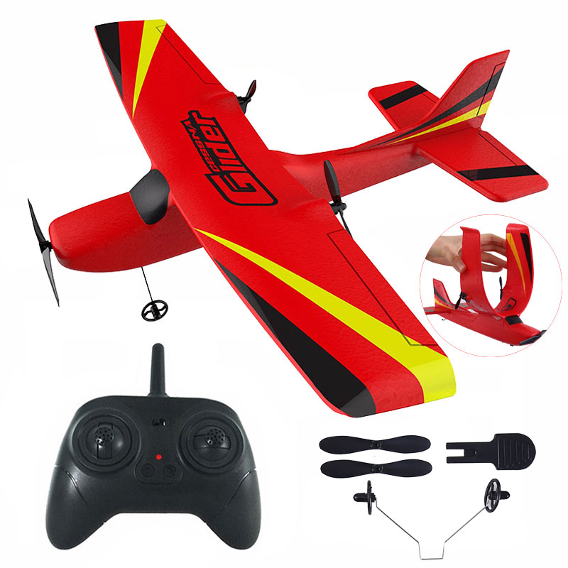 Z50 RC Airplane 2.4G Wireless RC Air Planes EPP Foam Built Gyro Glider 300mAh RC Plane Radio-Controlled Aircraft Toy for Boy Kid