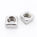 20/100pcs High Quality M3 M4 M5 M6 M8 M10 M12 DIN557 GB39 304 A2 Stainless Steel Metric Threaded Square Nut Foursquare Quadrate