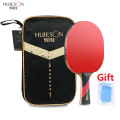 Huieson 4/5/6 Stars Table Tennis Rackets Double Pimples-in Rubber Profession Training Powerful Ping Pong Paddle Bat With Bag