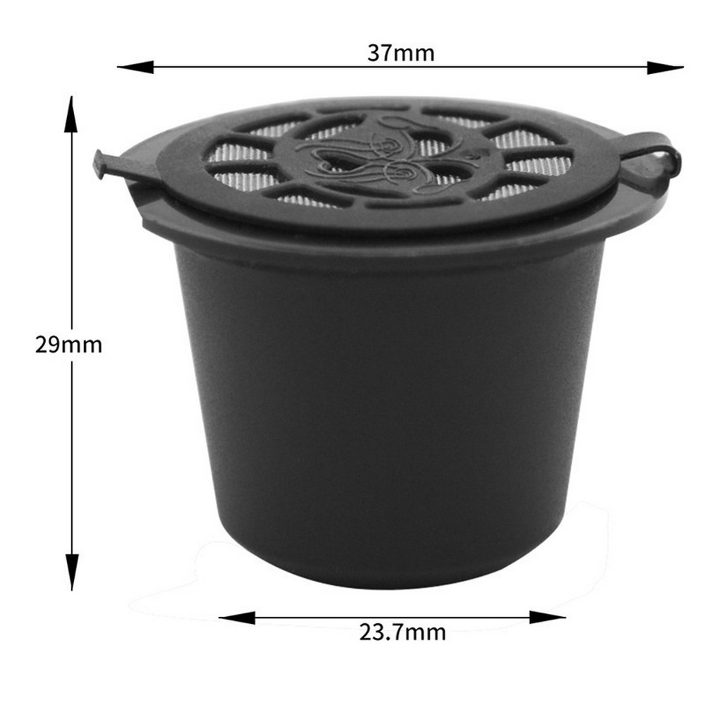 1/3/6PCS Coffee Capsule for Nespresso Refillable Capsule Filter Reusable Cafe Tools Food Grade Material environmental protection