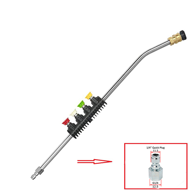 For Pressure Washer with 1/4" Quick Connect Plug, Turbo Spray Rotating/ Sandblasting machine/Nozzle for spray gun/snow foam/ca