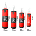 60cm-120cm Empty Boxing Sand Bag Hanging Kick Sandbag Boxing Training Fight Karate Punch Punching with Chain Hook Carabiner