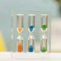 Acrylic Hourglass timer 1/2/3/4/5 minutes Creative time funnel home decoration ornaments holiday