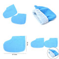 1Pair Professional Mini SPA Pedicure Sock Exfoliating Socks Paraffin Wax Protection Leg Foot Gloves For Warmer Wax Heater