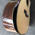 Handmade 40’’ Cutway Solid Top Acoustic Guitar Bone Nut Saddles Abalone Inlay Ebony Fingerboard SPECIAL PRICE