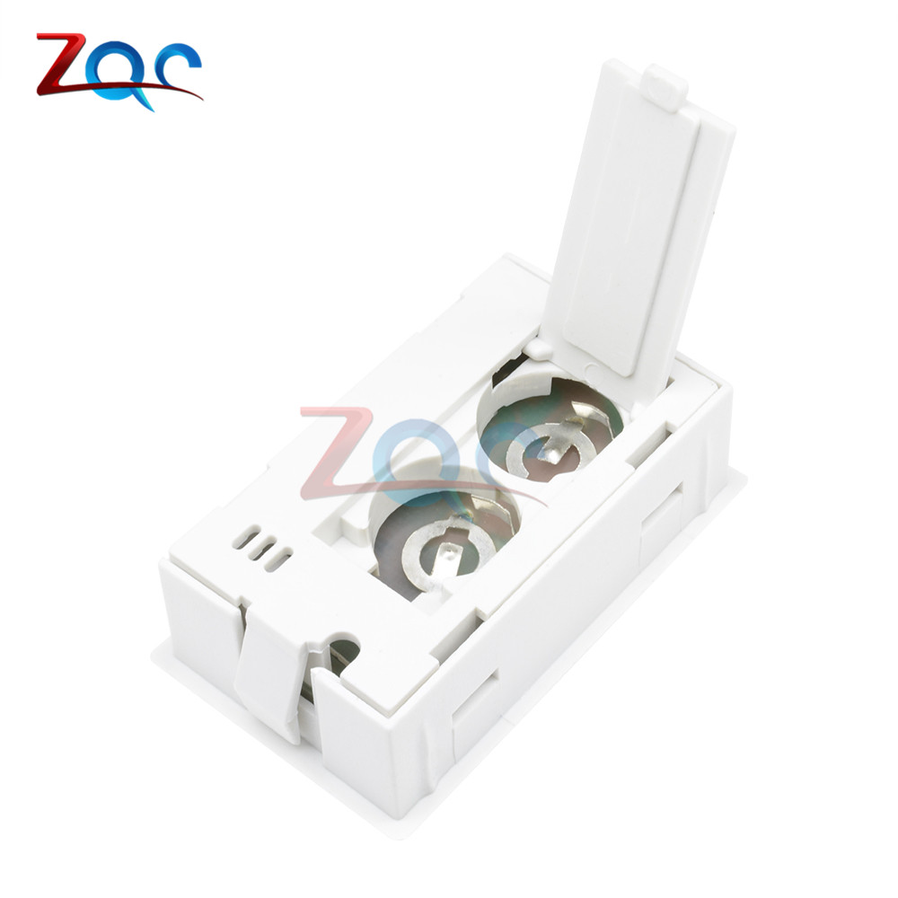White Mini LCD Digital Thermometer Hygrometer Temperature Indoor Convenient Temperature Sensor Humidity Meter Gauge Instruments