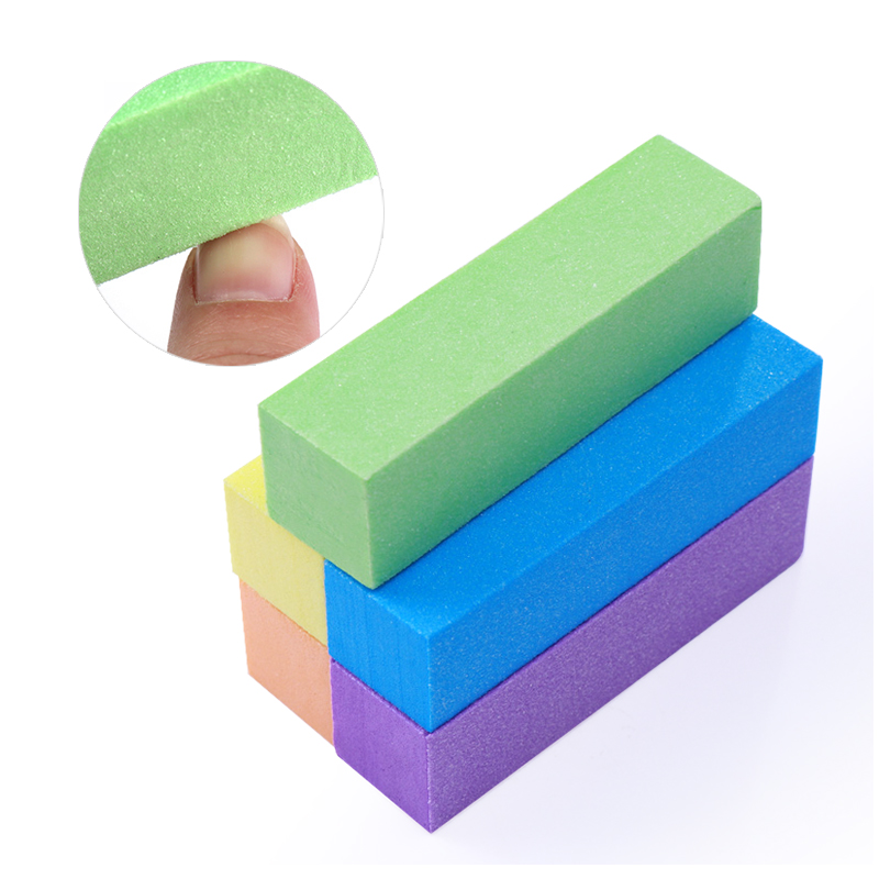 30/10pcs Nail Buffers File for UV Gel Polish Pedicure Sanding Grinding Nail Form Buffer Block Nail Art Tool Polishing Set