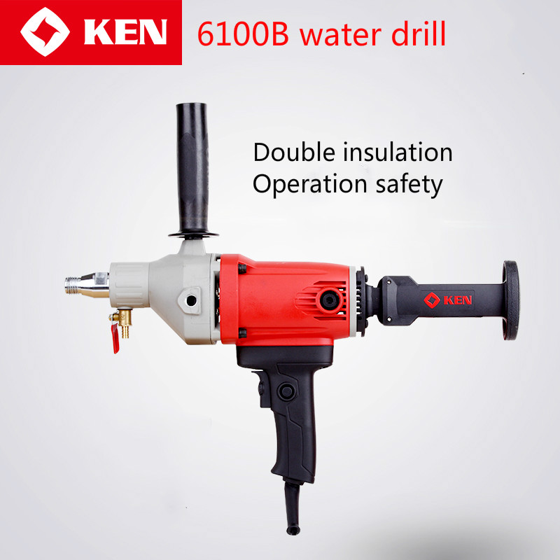 KEN water rig, 6110B hand held drilling machine, high power air conditioning concrete drill hole drilling drill.