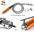 Tungfull Flexible Flex Dremel Rotary Tool Electric grinder flexible shaft extension line 6mm drill chuck engraving machine hose