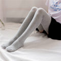 LGFD81011 women big size over 185 cm tall thigh high long hosiery girl braiding tube cotton long socks