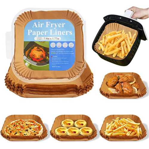 Suppliers for High Quality Square Shape Air Fryer Disposable Paper