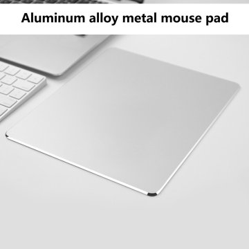 Metal Aluminum Mouse Pad Mat Smooth Magic Ultra Thin Mouse Mat Gaming Mouse Pad Mouse Mat Waterproof Mousepad