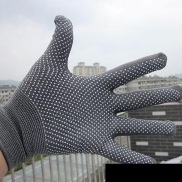 1Set Outdoor Heat-resistant Gloves Climbing/Camping/Cycling Cotton Silicone Nylon Non-Slip Gloves