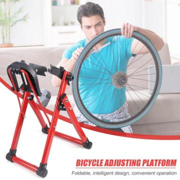 Bicycle Wheel Truing Stand Home Mechanic Truing Stand Maintenance Home Truing Stand Holder Support Bike Repair Tool 4 Colors