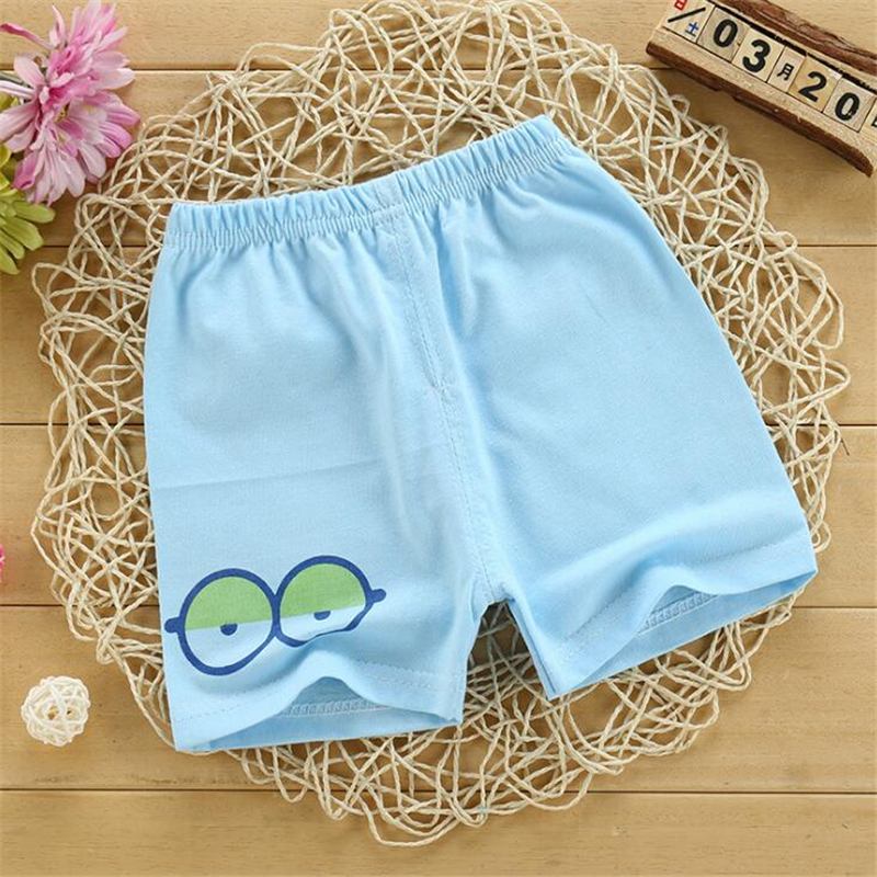 Newborn Baby Pants Baby Shorts Beach Clothing 0-5T Kids Shorts Cotton Children's Thin Pants Summer Cartoon Baby Clothing