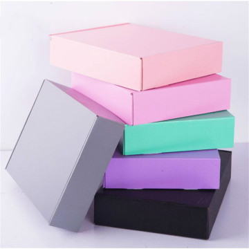 10pcs 15*15*5cm Gray Black Pink Paper Packaging Cardboard Box Ornaments/Scarf/Tie gift packaging paper carton box