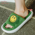 Youdiao House slippers Women Shoes Soft EVA Anti-slip Indoor Plush Women Slippers Men Shoes Platform Shoes Warm Slides Bedroom