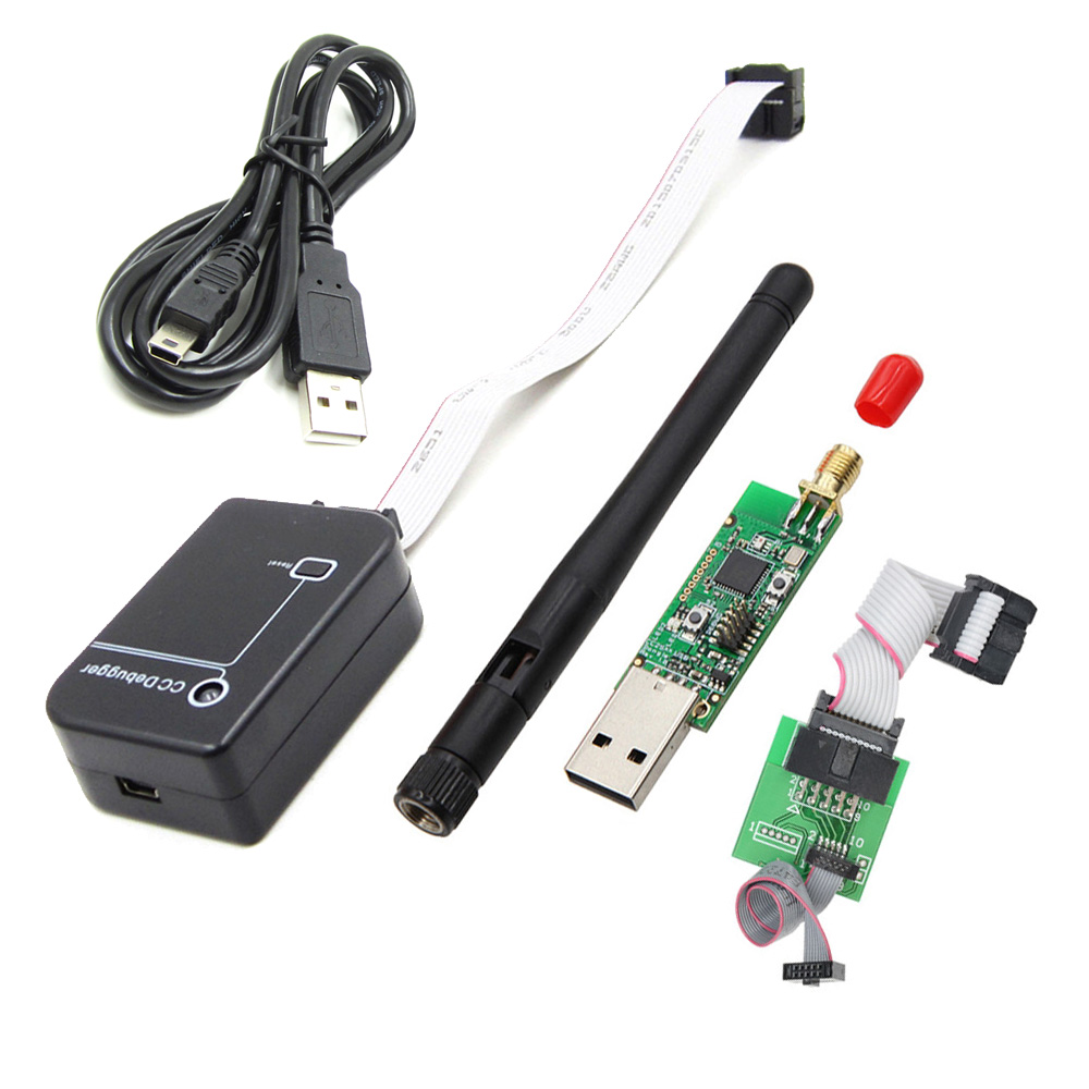 CC-Debugger CC2531 Zigbee Emulator Bluetooth Module USB Programmer CC2540 CC2531 Sniffer With antenna Connector Downloader Cable