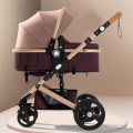 Belecoo High Landscape Baby Stroller 2 in 1 Portable Baby Pram High Quality Pushchair for 0-3 Years Baby