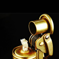HONEST Retro Kerosene Lighter Refillable Grinding Wheel Vintage Copper Lighters Gift For Men