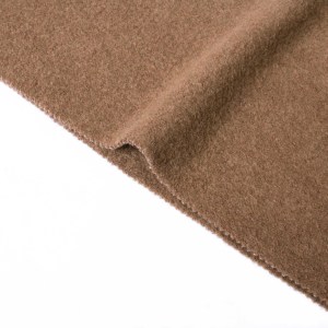 Woven Double-Faced Classic Camel Color Fabric