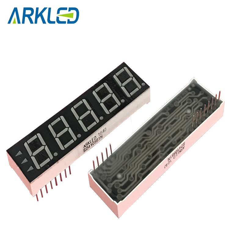 0.56 inch over four digits led display white